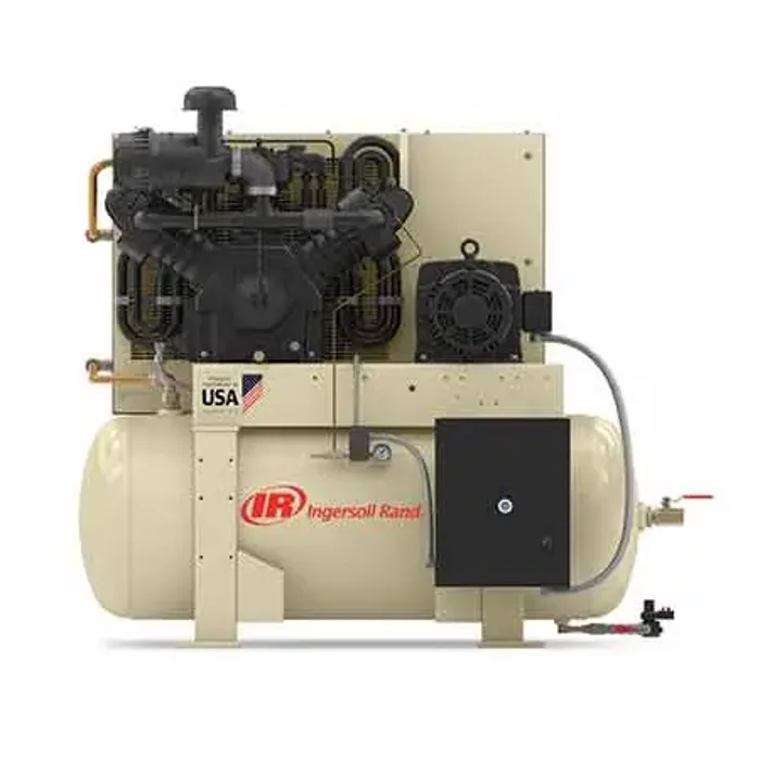 Two-Stage Electric Duplex Reciprocating Air Compressor 2-25 hp