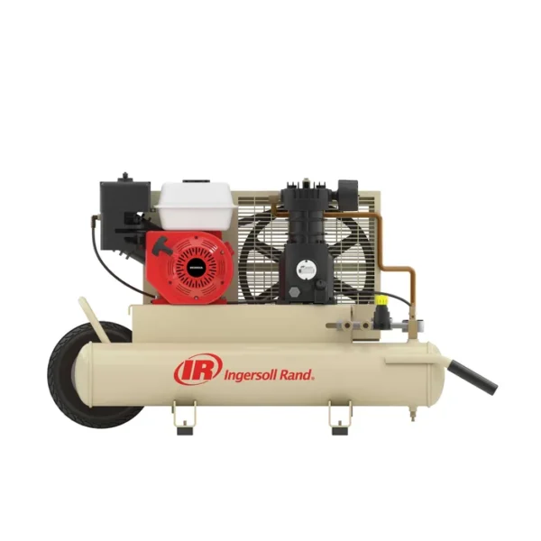 Small Portable Gas Driven Air Compressor (Wheelbarrow) 5.5 hp